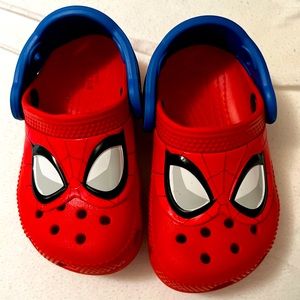 Spider Man children Crocs